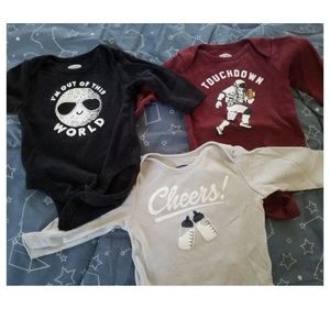 Old Navy Long Sleeve Bodysuit Bundle